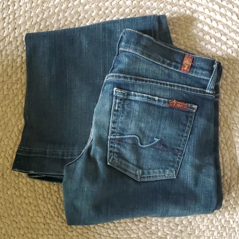 7 For All Mankind Ginger Petite 27x29" Jeans